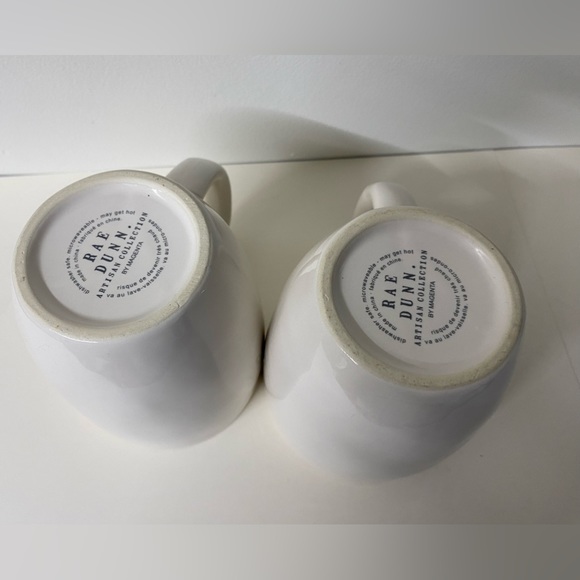 Set of two Rae Dunn “Gather” mugs - Picture 4 of 5